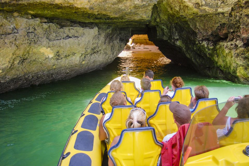 Albufeira: Benagil Caves & Dolphin Watching Speed Boat Tour - Good To Know