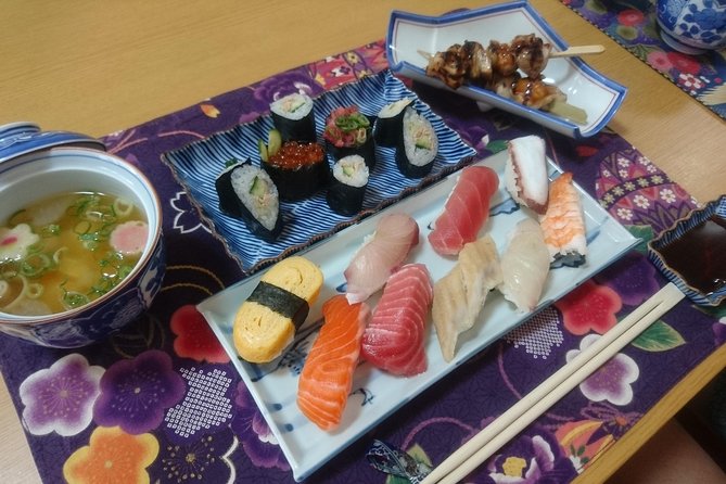 Authentic SUSHI Course Cooking Class