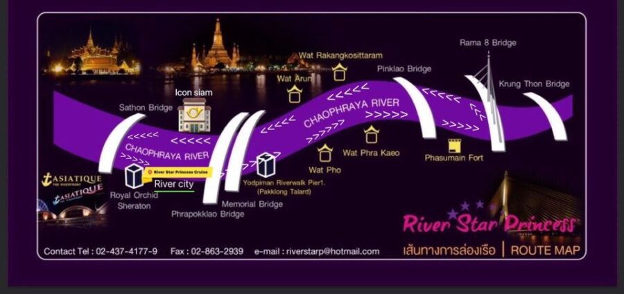 Bangkok: River Star Princess Chao Phraya Dinner Cruise - Activity Details