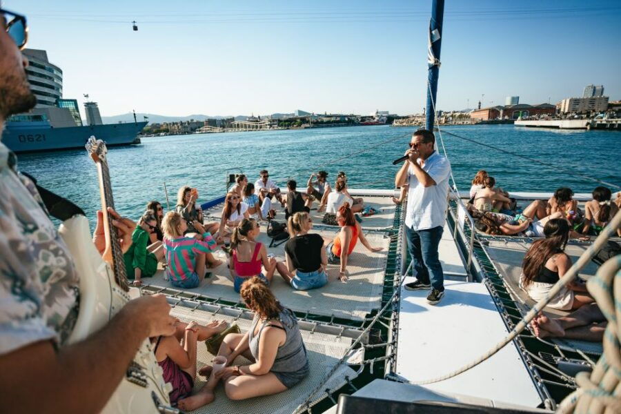 Barcelona: Sunset Catamaran Cruise With Live Music - Good To Know