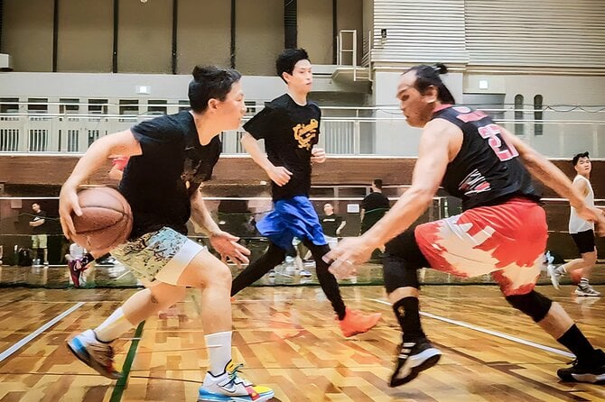 Basketball in Osaka With Local Players!