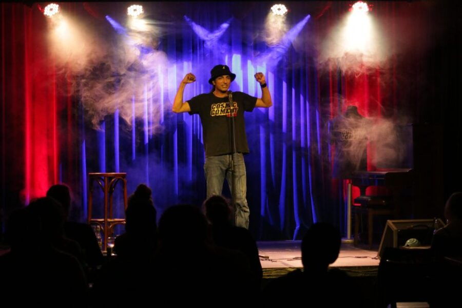 Berlin: Cosmic Comedy Show With Pizza and Free Shots - Good To Know