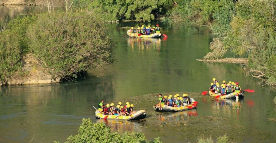 Calasparra: Almadenes Canyon Rafting With Caves and Rock Art