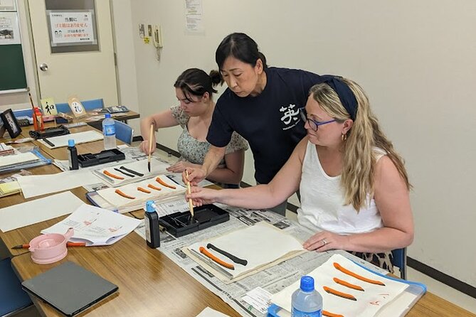 Calligraphy Experience at Ginza and Tsukiji Area - Good To Know