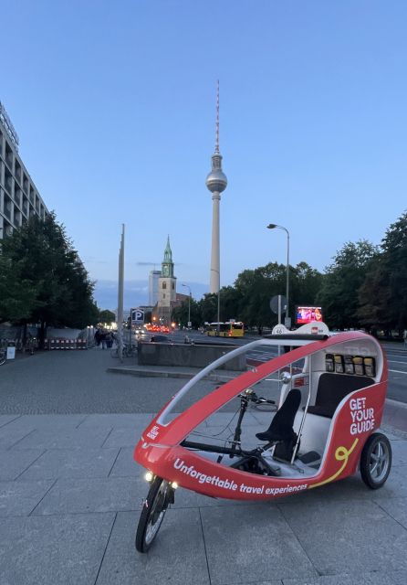 City Tour - With the Rickshaw Through Berlin - Good To Know