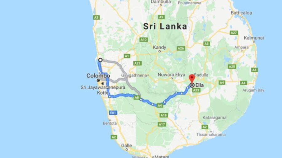 Colombo: Bandaranaike Airport to Ella Taxi Transfer - Good To Know