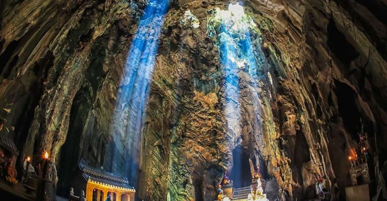 Da Nang: Lady Buddha, Marble Mountains, and Am Phu Cave Tour