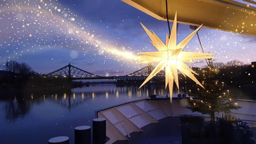 Dresden Winterlights – Evening River Cruise With Dinner