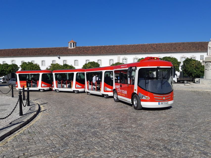 Faro: Tourist Train Hop-On Hop-Off Ticket With Audio Guide