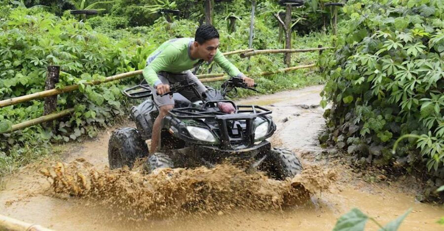 From Boracay: Mainland Off-road ATV or Zipline Experience