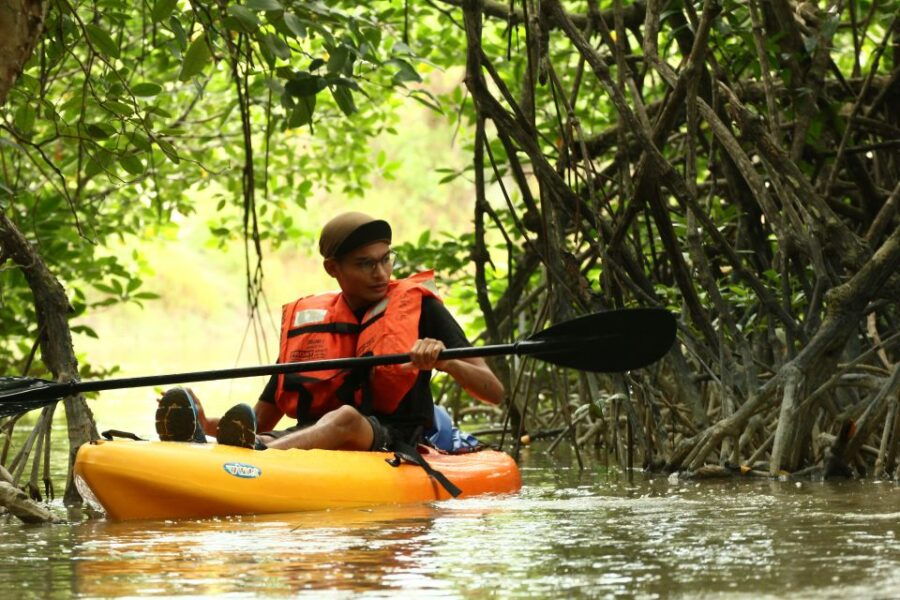 From Desaru: Lebam River Kayak Trip With Boat Cruise