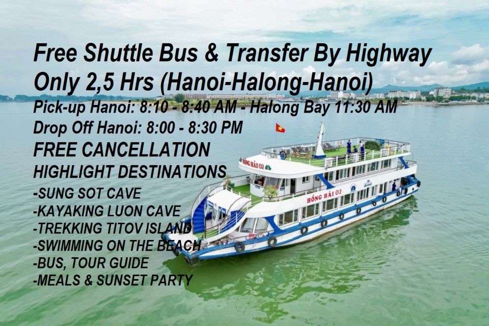 From Hanoi: Ha Long Bay Full-Day Guided Tour With Lunch - Good To Know
