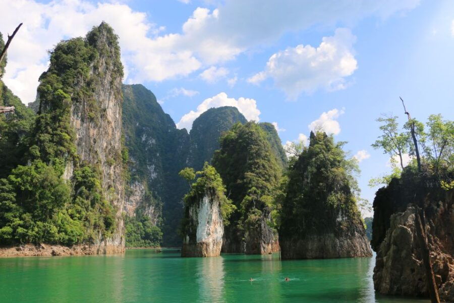From Khao Lak: Full-Day Cheow Lan Lake With Cave Tour