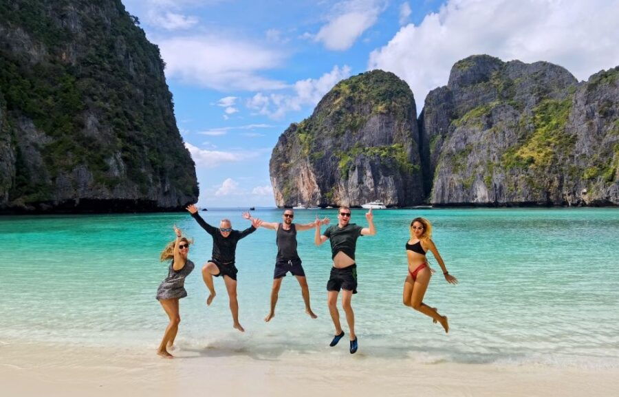 From Krabi to Phuket With Private Longtail Tour in Phi Phi
