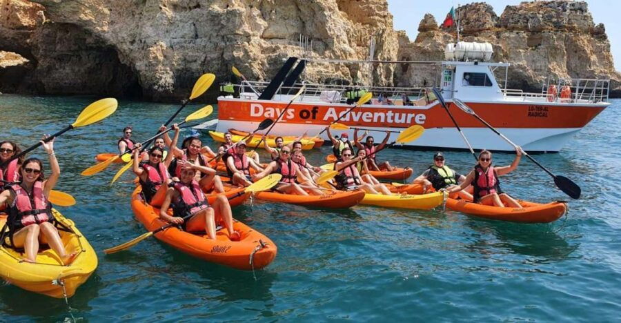 From Lagos Marina: Ponta Da Piedade Kayak Tour