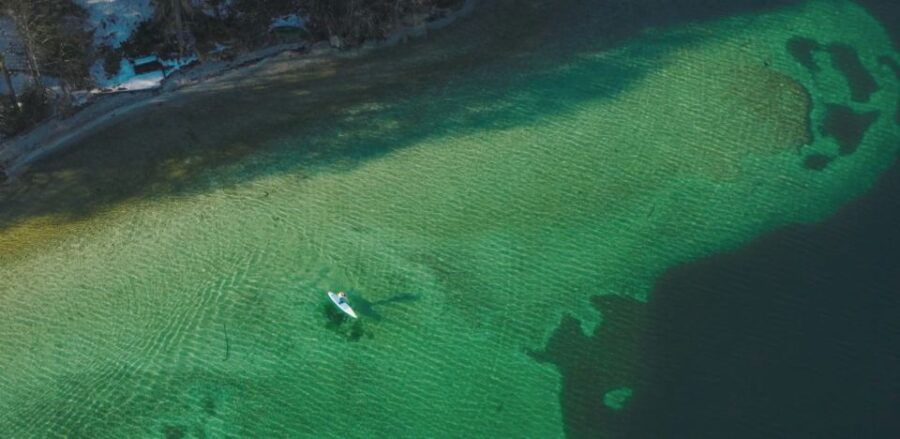 Fuschlsee: Guided Winter Stand-Up Paddleboard & Tea