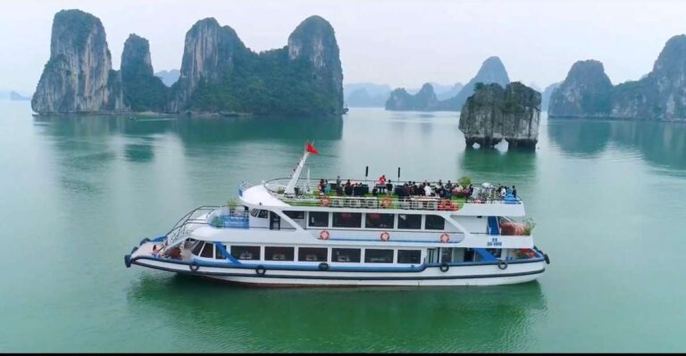 Halong Bay Day Trip 5 Stars Luxury Cruise With Buffet Lunch