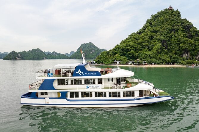 Halong Bay Day Trip With Cave and Titop Island From Hanoi  – Tuan Chau Island