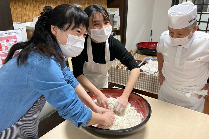 Handmade Soba Making & Fresh Wasabi Lunch