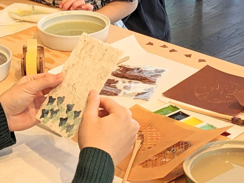 Kimono Artisans’ Experience – Dyeing Japanese Paper Postcard