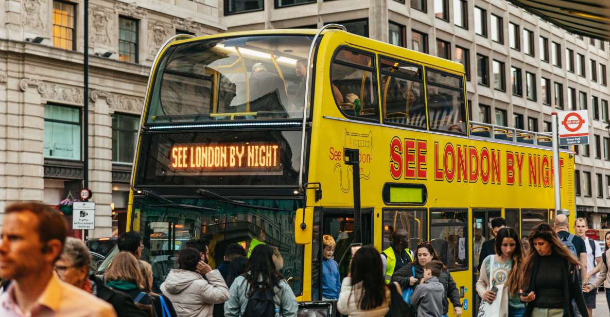 London: London by Night Sightseeing Open-Top Bus Tour - Good To Know