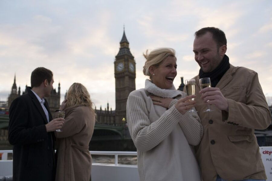 London: River Thames Evening Cruise With Bubbly and Canapés - Good To Know