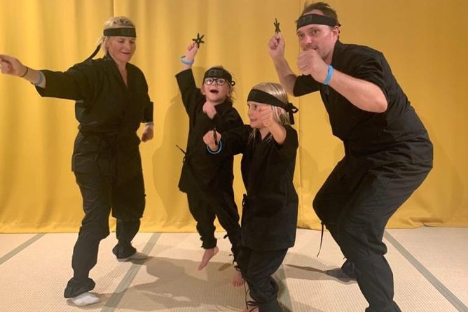 Ninja 1-Hour Lesson in English for Families and Kids in Kyoto - Good To Know