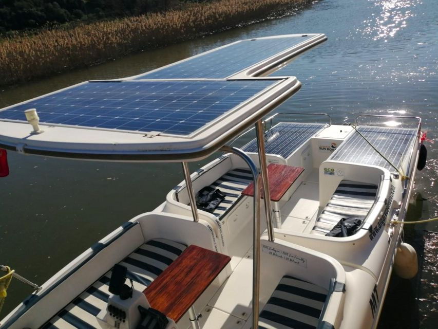Portimão: Silves & Arade River History Tour on a Solar Boat
