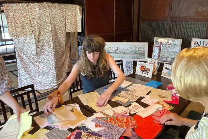 Private Kimono Collage Art Making in an Old Farmhouse - Good To Know