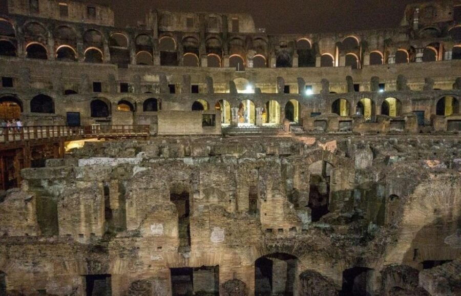 Rome: Colosseum Underground Night VIP Walking Tour - Good To Know