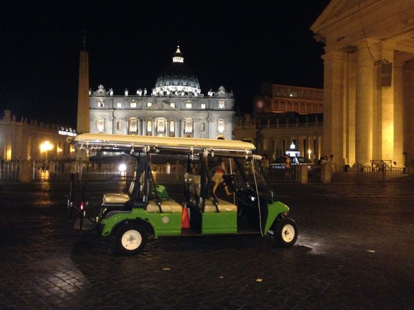 Rome: Imperial City Tour by Golf Cart With Optional Transfer - Good To Know