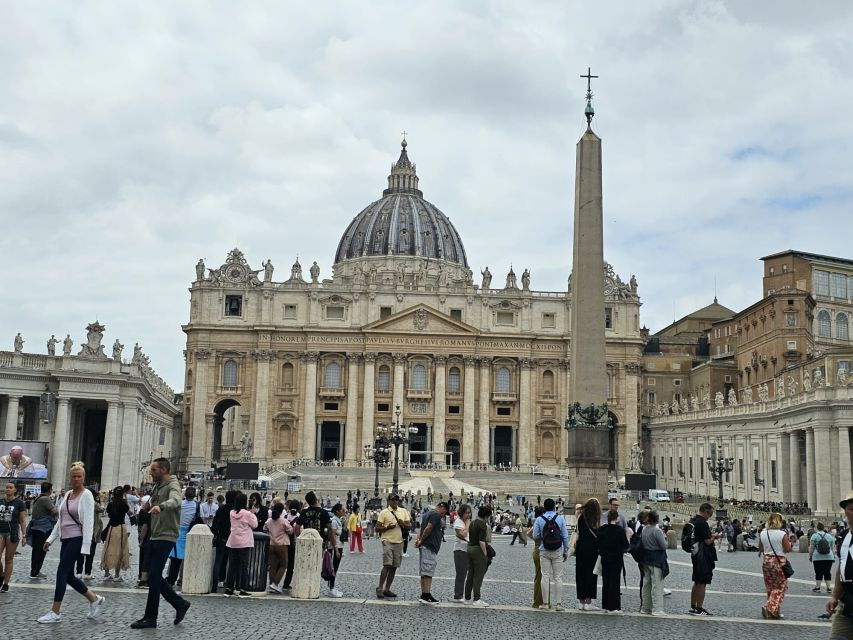 Rome: St. Peters Basilica, Dome Climb & Papal Tombs Tour - Good To Know