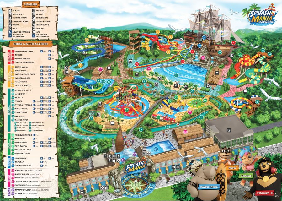 Selangor: SplashMania Gamuda Cove Waterpark Admission Ticket