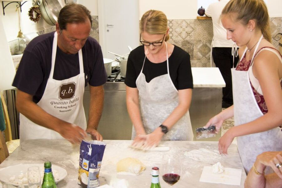 Sorrento: Authentic Local Cooking Class and Meal - Activity Details