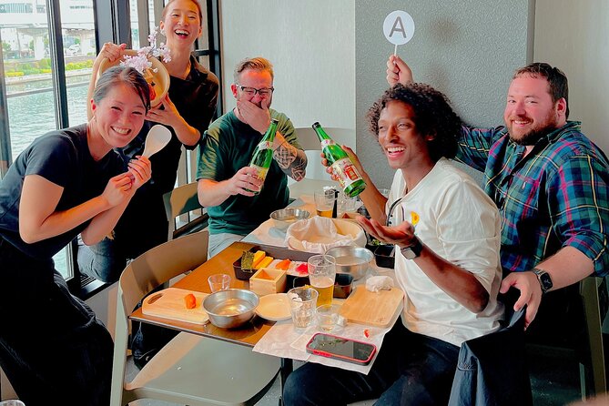 Sushi Nigiri Experience Japanese Sake Drinking Set in Tokyo - Good To Know