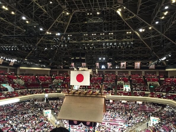 Tokyo Grand Sumo Tournament Viewing Tour