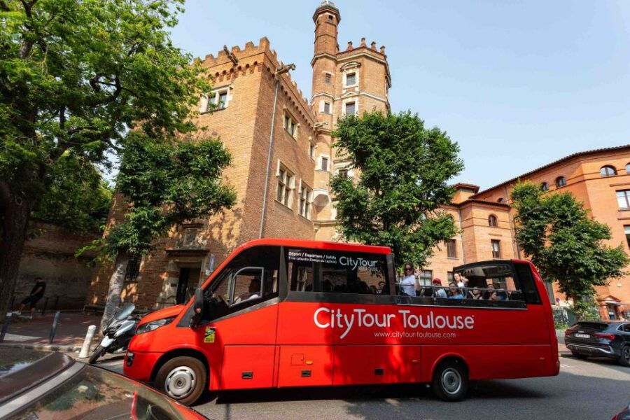 Toulouse: Sightseeing Tour by Open-Top Minibus