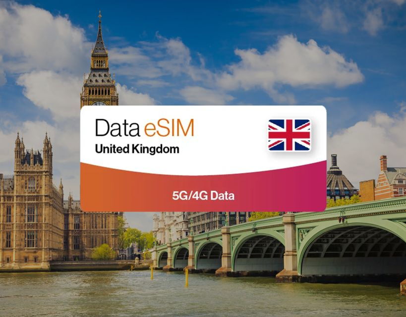 United Kingdom (Uk): Tourist Esim Data Plan - Good To Know