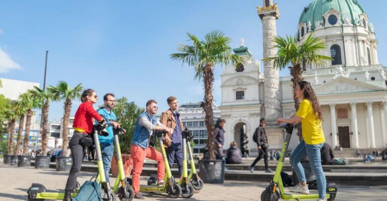 Vienna: Guided Tour by Kick Bike or E-Scooter With a Local