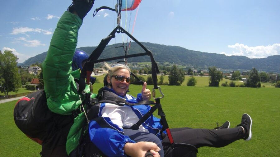 Villach/Ossiachersee: Paragliding “Panorama” Tandemflug