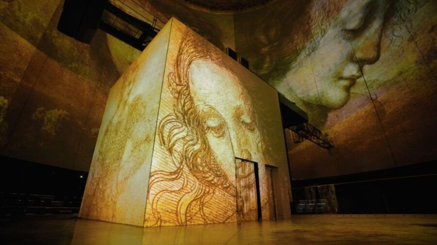 Wuppertal: Visiodrom Immersive Da Vinci Exhibition Entry